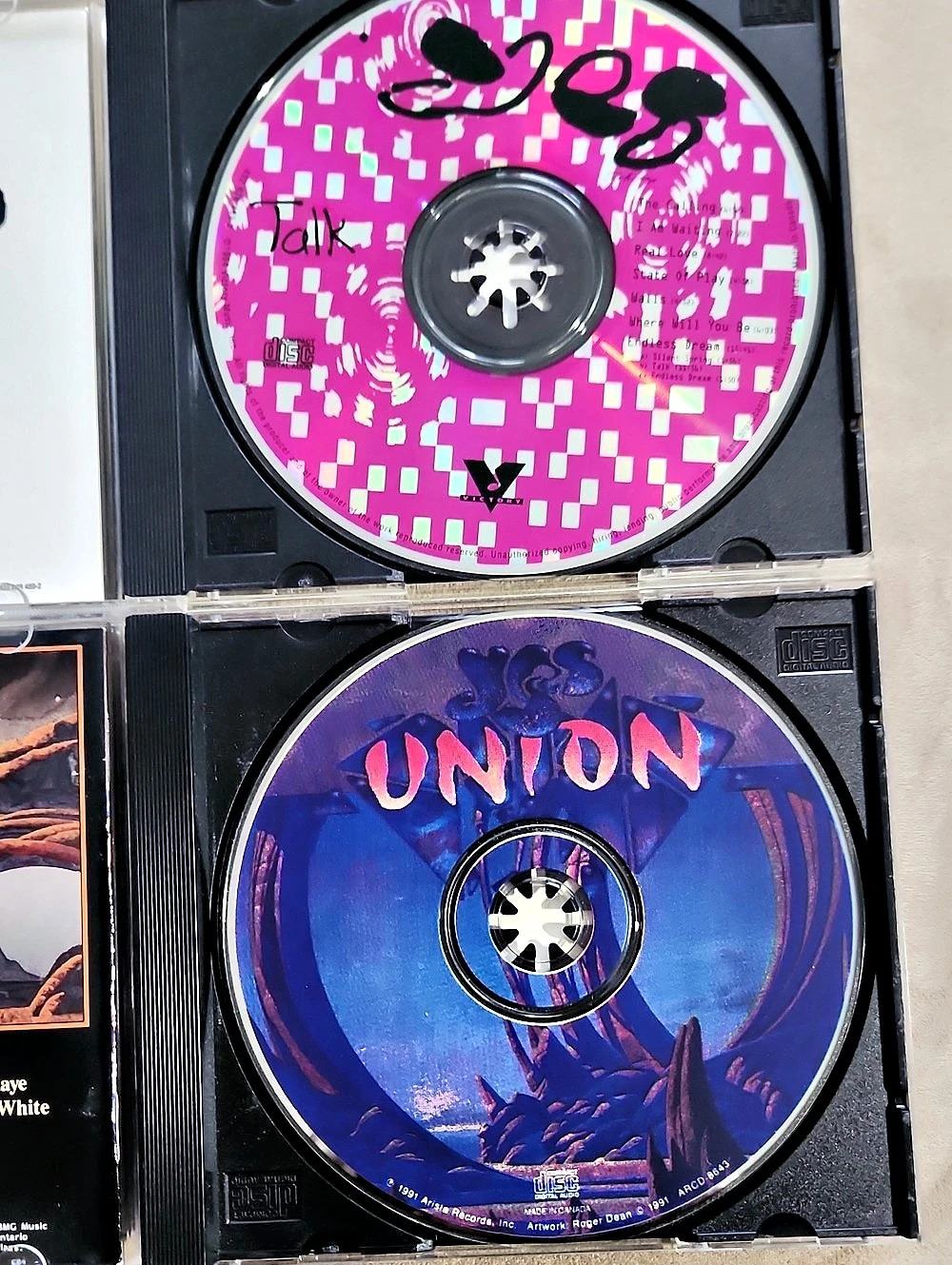 Yes  Union &  Talk CDs - Picture 8 of 8